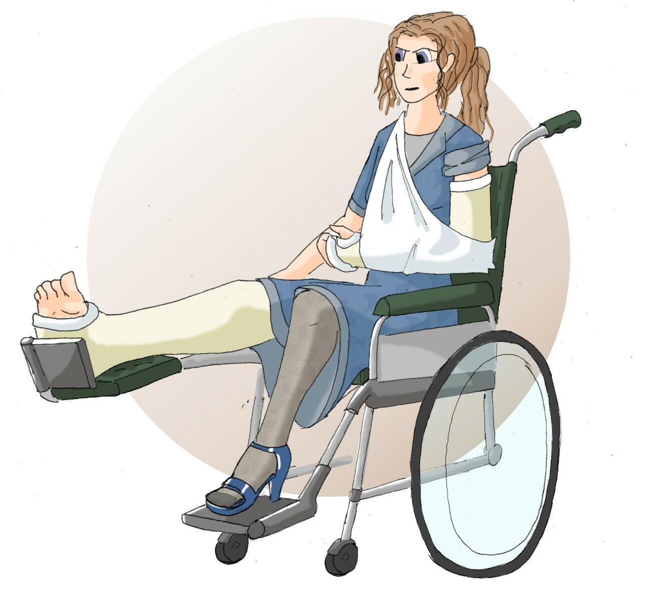 clipart girl in wheelchair - photo #50
