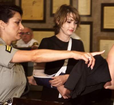 Image result for winona ryder arrested